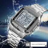 SKMEI 1381 Military Sports Watches Electronic Mens Watches Top Brand Luxury Male Clock Waterproof LED Digital Watch Relogio Masculino