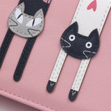 Envelope Women Wallet Cat Cartoon Wallet Long Creative Female Card Holder PU Wallet Coin Purses Girls