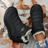 Thick and Warm Cotton Boots with Velvet for Children