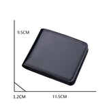 Wallet Men's Short Wallet Business Wallet Simple Men's College Students Trendy Youth Wallet