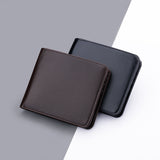 Wallet Men's Short Wallet Business Wallet Simple Men's College Students Trendy Youth Wallet