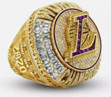 Los Angeles Lakers Alloy Ring Gift Men's Ring Stainless Steel Jewelry