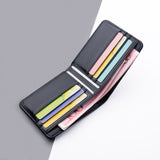Wallet Men's Short Wallet Business Wallet Simple Men's College Students Trendy Youth Wallet
