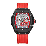 ONOLA 6825 Luxury Made in Prc Gents Quartz Watch Latest Silicone Band Luminous Date Display Moq 1 Sports Wrist Watch