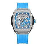 ONOLA 6825 Luxury Made in Prc Gents Quartz Watch Latest Silicone Band Luminous Date Display Moq 1 Sports Wrist Watch