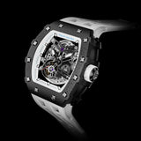 Para 2024 Nuevo Tonneau Miyota Mecánico Resistente al Agua Analógico Acero Inoxidable Cristal de Zafiro Reloj Automático para Hombre