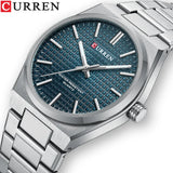 CURREN 8439 New Watches for Men Top Brand Quartz Mens Watch Sport Waterproof Wrist Watches Chronograph Date Relogio