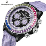 PAGANI DESIGN 1732 New Top Brand Fashion Automatic Mechanical Wristwatch Sapphire Glass Watches for Men Sports Chronograph Watch
