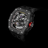 Para 2024 Nuevo Tonneau Miyota Mecánico Resistente al Agua Analógico Acero Inoxidable Cristal de Zafiro Reloj Automático para Hombre
