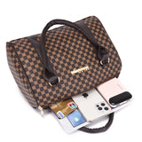 2022 New Ladies Fashion Handbags Set Wholesale Mini Purse Casual Tote Durable Zipper Closure 6 Pieces Women's Shoulder Bags