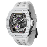 Para 2024 Nuevo Tonneau Miyota Mecánico Resistente al Agua Analógico Acero Inoxidable Cristal de Zafiro Reloj Automático para Hombre