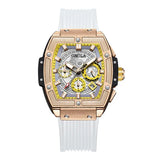 ONOLA 6825 Luxury Made in Prc Gents Quartz Watch Latest Silicone Band Luminous Date Display Moq 1 Sports Wrist Watch