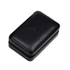 Luxury Portable Cigar Humidor, Genuine Leather Travel Case with Humidifier, 4-6 Cigar Capacity Custom Logo