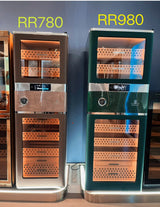 Almacenes en EE. UU./Dubái/Arabia Saudita Raching RR980 Humidor eléctrico de lujo premium para cigarros, tamaño grande, capacidad para 3000-4000 puros
