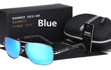 2019 high quality anti glare HD Polarized Men's new Sunglasses Brand gafas oculos de sol metal classic sun glasses