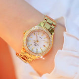 Relojes de diamantes de cristal para mujer