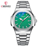 New CHENXI Fashion Men's Watch Brand Luxury Stainless Steel Wrist Watches for Men Classic Men Waterproof Date Quartz Wristwatch