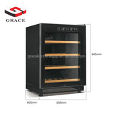 Humidor pequeño Grace de 300 L eléctrico de una sola zona con control de temperatura para cigarros