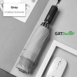 Automatic Folding Reverse Umbrellas for Men Women Travel Rain Umbrellas Windproof Business 10Rib Parapluie Inverted Sun Umbrella