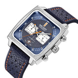 2022 Megir New Design Popular Big Size square Wrist Watches Montre Pour Hommes Timepieces Cheap Promotional Mens Watch Quartz