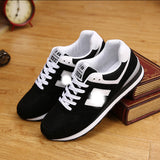 Men's running shoes low top fashion mesh argan shoes breathable trendy versatile Korean casual couple sneaker