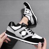 Men's running shoes low top fashion mesh argan shoes breathable trendy versatile Korean casual couple sneaker