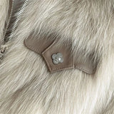 Women's Short Lapel Imitation Fox fur grass Coat 2025 Autumn Winter New Korean version Fashion Thicken Zipper Fur Coat Top