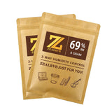 10pcs Humidor Packets 62% 69% 8 Grams humidity cigar 2-Way Humidity Control Humidor Relative Humidity Packs Cigar Humidifier Bag