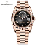 PAGANI DESIGN 2025 New DD36 V2 White Dial Luxury AR Sapphire glass Automatic Watch Men Date Week Waterproof Mechanical Watch Men