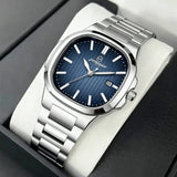 PAAZOMU Luxury Man Wristwatch Waterproof Luminous Chronograph Watch for Men Stainless Steel Men's Quartz Watches reloj hombre
