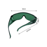Gafas de protección ocular, lentes de seguridad, antisalpicaduras, a prueba de polvo, para laboratorio de odontología, 1 unidad