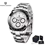 PAGANI DESIGN 2026 New Men Quartz Watch Business Wristwatch Chronograph Men Watches VK63 Waterproof Wristwatches for Men PD-1644