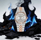PAGANI DESIGN Modern Fashionable Men Automatic Mechanical Watch Avant-Garde Personality Stainless Steel Sapphire Luminous Reloj