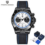 2026 Pagani Design Luxury Men's Quartz Watch Business Sapphire Mirror Luminous Hands Waterproof Chronograph Men's Watch Gift Box