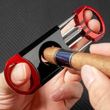 Cigar Cutter V Cutting Portable Cigar Scissor V Shape Cut Stainless Steel Blade Sharp Cigar Shear Smoke Accesoires