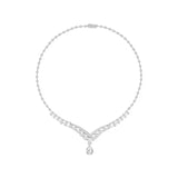 10k White Gold Pear Cut & Round Cut total 6.8ctw DEF VS Lab Grown Diamond Main stone 1CT(IGI) Laxury Jewelry For Lady