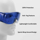 Gafas de protección ocular, lentes de seguridad, antisalpicaduras, a prueba de polvo, para laboratorio de odontología, 1 unidad