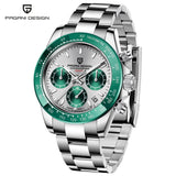 PAGANI DESIGN Men's Exclusive Quartz Watch Elite All-Match Style VK63 Luminous Waterproof Function Small Three-Pin Chronograph