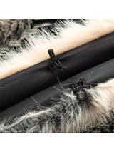 TFMLN Women Winter Multicolor Faux Fur Coat New Casual Elegant Long Sleeves Streetwear Thick Warm Short Jacket With Pockets