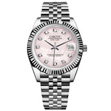 Nouvelle montre mécanique pour femme, calendrier élégant, petit cadran raffiné, mode et loisirs, montres-bracelets mécaniques de luxe pour femmes