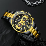 Men's Watch Gift Box Set 5-piece gift box Stylish and handsome mechanical style quartz watch