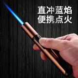 Spray Gun Torch Blue Flame Jet Gas Lighter Kitchen Cooking Smoking Accessories Windproof Turbo Jewelry Welding Cigar Lighters