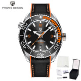 PAGANI DESIGN Classic Luxury Men Automatic Watch Sapphire Glass Mechanical Wristwatch Stainless Steel 100M Waterproof Watches