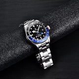 PAGANI DESIGN Premium Business Men's Mechanical Watch Luxury Formal Style Stainless Steel Sapphire Glass Calendar Luminous Clock