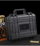 Portable Travel Humidor Sealed Humidor Large Capacity 30 Cigar Humidifier Box for Cigar Case Bag Box Smoking Accessories