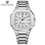 2026 New PAGANI DESIGN Watches Top Luxury Square Dial Quartz Watch For Men Stainless Steel Sapphire Mirror Waterproof VH31 Watch