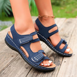 Summer Wedge Sandals for Women 2026 New Fashion Beach Shoes Woman Lightweight Casual Platform Plus Size Sandals Women
