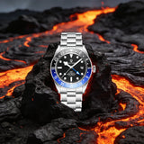 PAGANI DESIGN Premium Business Men's Mechanical Watch Luxury Formal Style Stainless Steel Sapphire Glass Calendar Luminous Clock