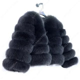 NEW Long Sleeve Faux Fur Coat 2025 Winter Women Fashion Thick Warm Fuzzy Coat Outerwear Female Gray/Black Fake Fur Jacket