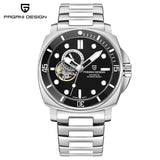 PAGANI DESIGN 43mm Automatic Watches for Men 200M Waterproof Mechanical Wrist Watch Tourbillon NH39 Military Men Watch 2025 New
